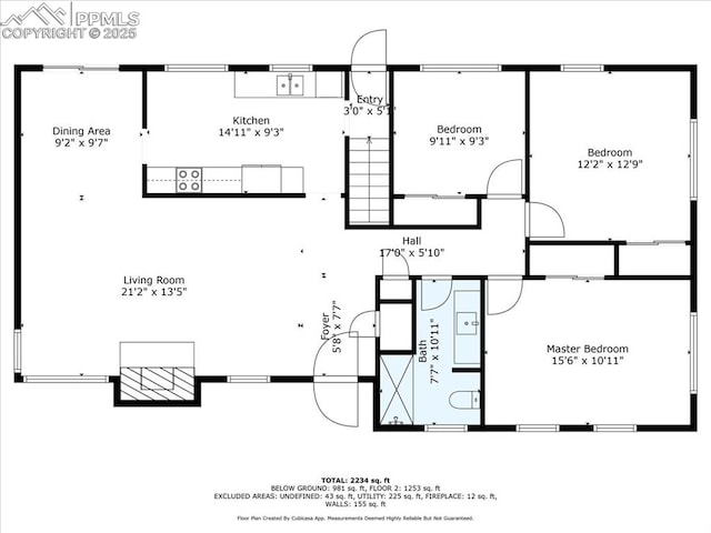 1328 Swope Ave, Colorado Springs, CO 80909 - room layout
