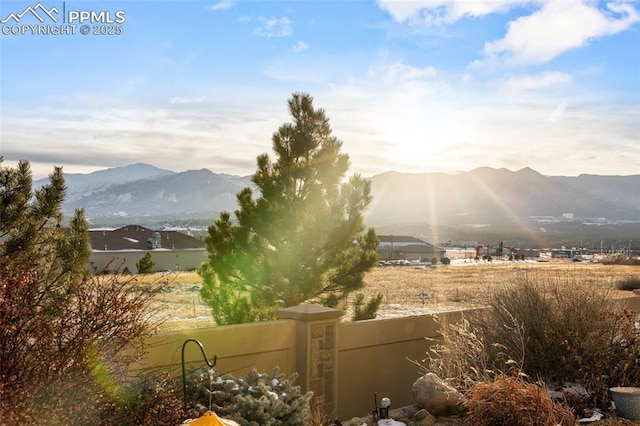 property view of mountains