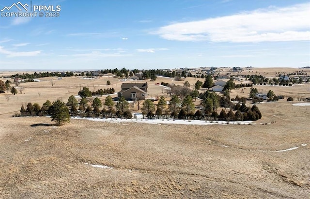 exterior space featuring a rural view