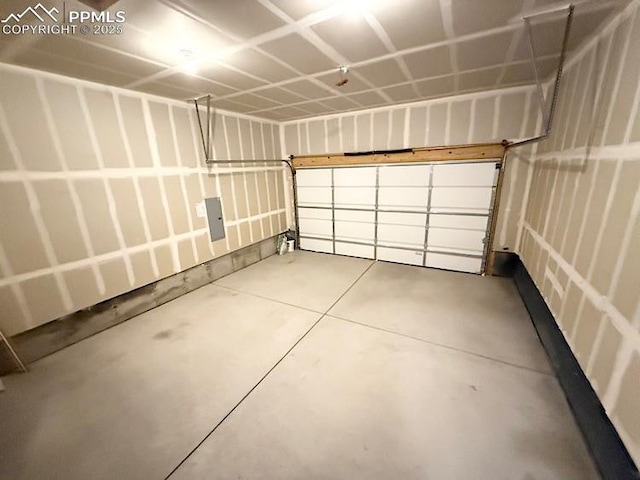 9463 Jollity Pt, Colorado Springs, CO 80924 - garage featuring electric panel