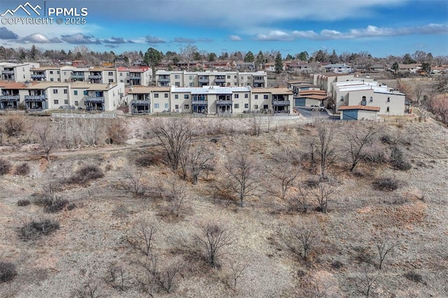 birds eye view of property featuring a residential view