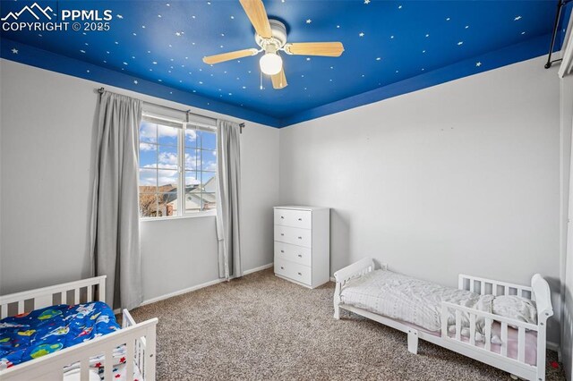 4925 Hawk Meadow Dr, Colorado Springs, CO 80916 - bedroom featuring carpet floors and baseboards