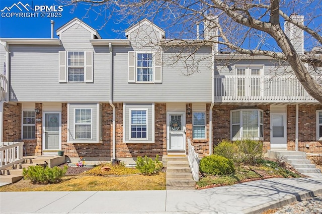 1908 Giltshire Dr, Colorado Springs, CO 80905 - multi unit property with brick siding and a balcony