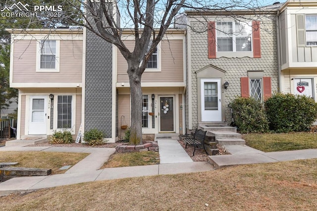 view of townhome / multi-family property