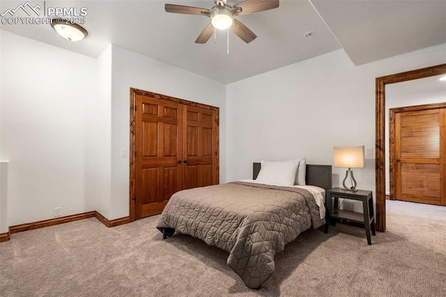 17820 Pioneer Xing, Colorado Springs, CO 80908 - carpeted bedroom with baseboards