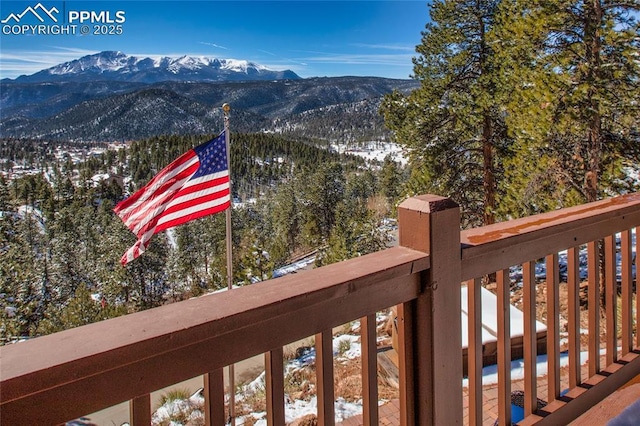 property view of mountains