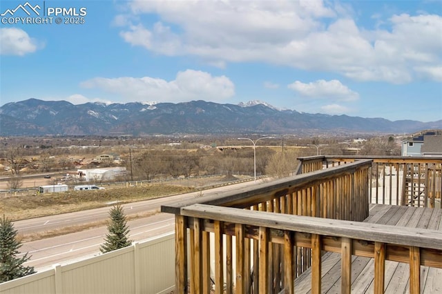 property view of mountains