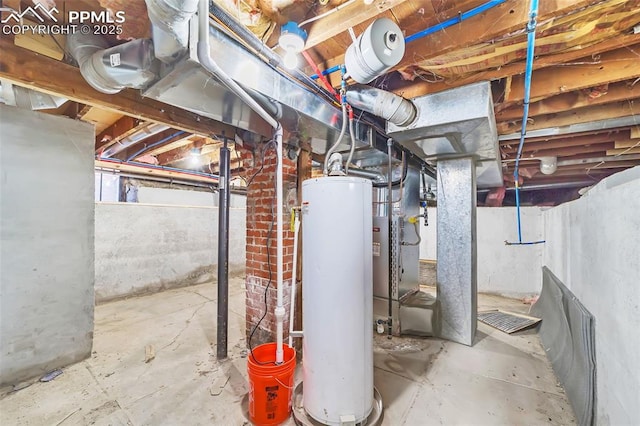 909 E 10th St, Pueblo, CO 81001 - below grade area with gas water heater