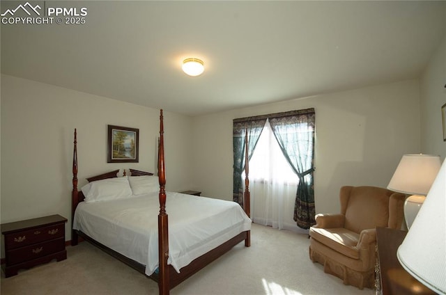 3012 S Electra Dr, Colorado Springs, CO 80906 - bedroom with light colored carpet