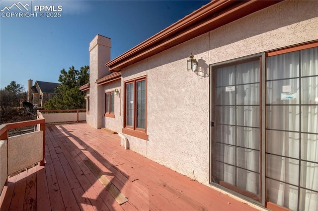 3012 S Electra Dr, Colorado Springs, CO 80906 - view of deck