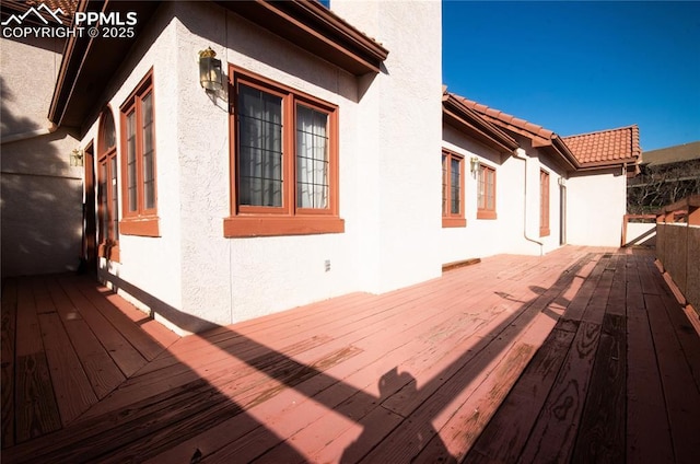 3012 S Electra Dr, Colorado Springs, CO 80906 - view of wooden deck