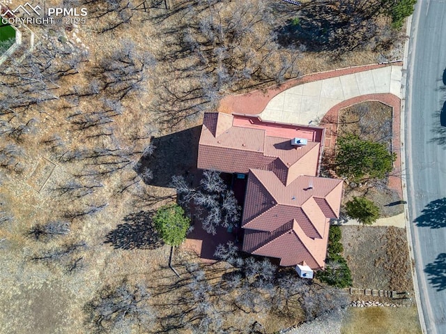 3012 S Electra Dr, Colorado Springs, CO 80906 - view from above of property