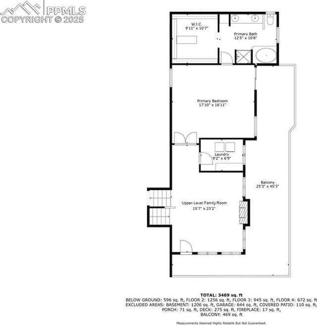 3012 S Electra Dr, Colorado Springs, CO 80906 - view of home floor plan