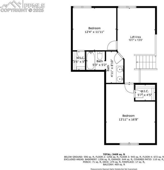 3012 S Electra Dr, Colorado Springs, CO 80906 - view of room layout
