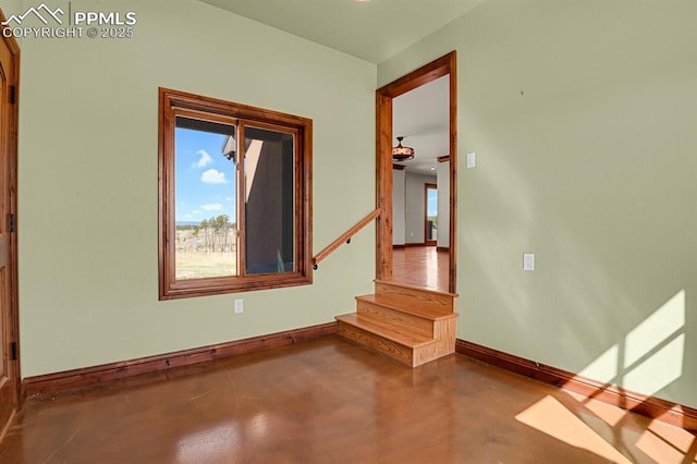 14060 Black Forest Rd, Colorado Springs, CO 80908 - interior space with baseboards and finished concrete flooring