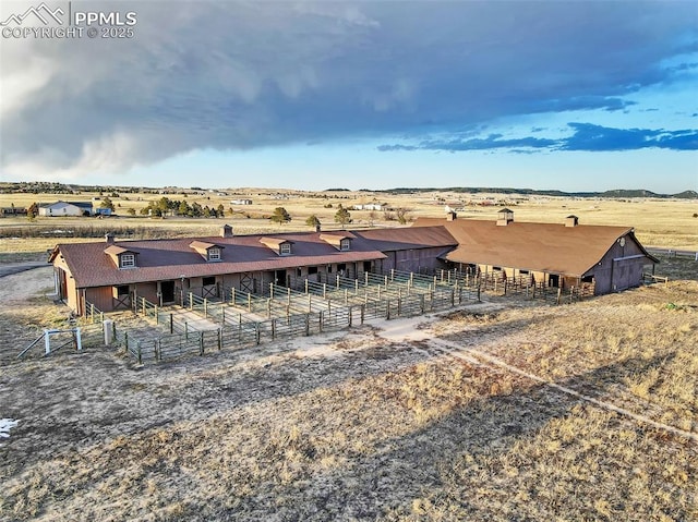 14650 Eastonville Rd, Elbert, CO 80106 - bird's eye view featuring a rural view