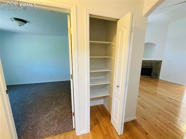 view of closet