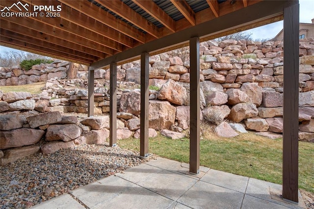 view of patio / terrace