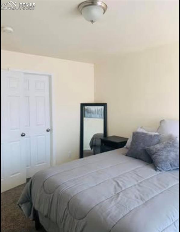 bedroom featuring carpet floors