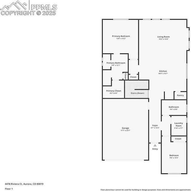 4478 Riviera Ct, Aurora, CO 80019 - view of layout