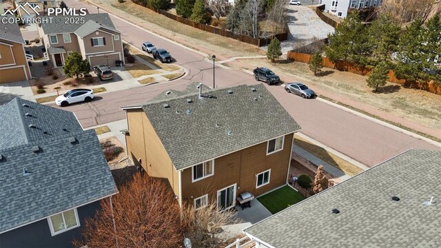 3867 Papuan Dr, Colorado Springs, CO 80922 - aerial perspective of suburban area