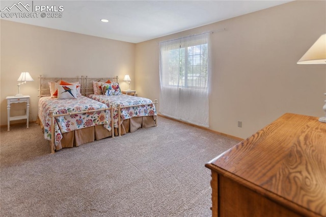266 University Dr, Woodland Park, CO 80863 - carpeted bedroom featuring recessed lighting and baseboards