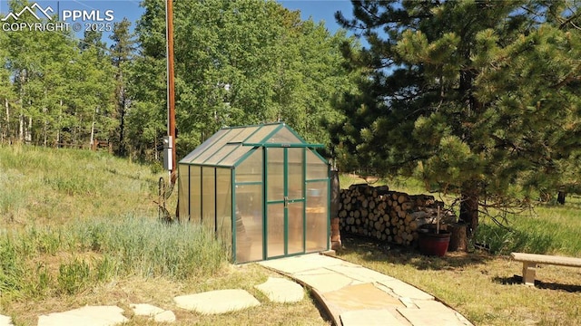 266 University Dr, Woodland Park, CO 80863 - view of greenhouse