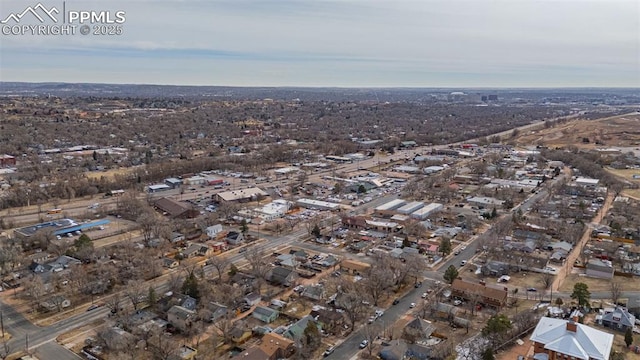 drone / aerial view