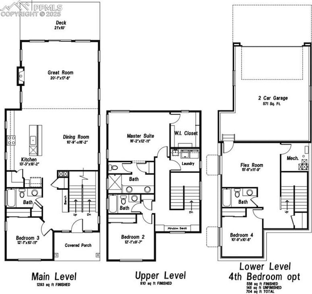 1738 Gold Hill Mesa Dr, Colorado Springs, CO 80905 - property floor plan