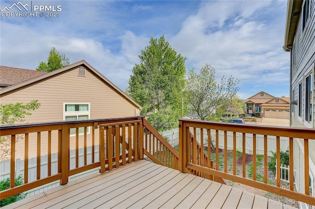 4730 Jenson Ln, Colorado Springs, CO 80922 - view of wooden terrace