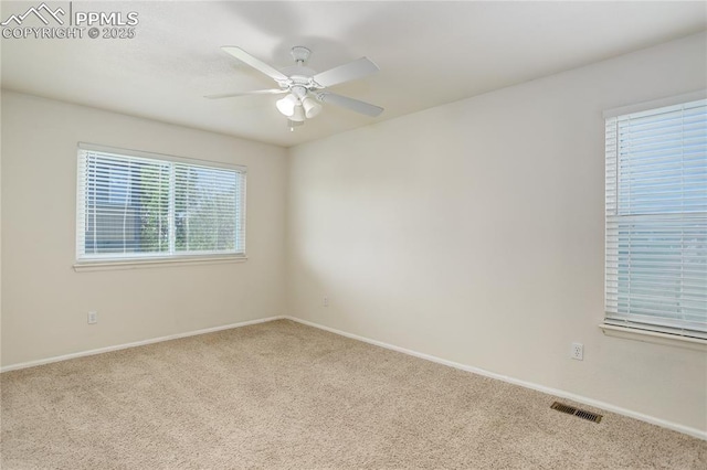 4730 Jenson Ln, Colorado Springs, CO 80922 - empty room with carpet floors, ceiling fan, and baseboards