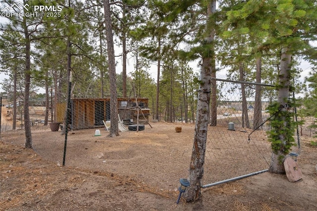 6770 Gun Club Trl, Colorado Springs, CO 80908 - view of yard with an outdoor structure and exterior structure