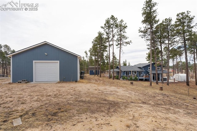 6770 Gun Club Trl, Colorado Springs, CO 80908 - view of yard featuring an outdoor structure