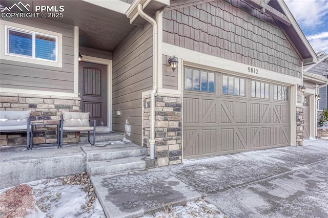 9812 Fairway Glen Dr, Peyton, CO 80831 - view of garage