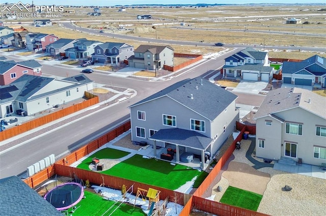 10790 Rolling Peaks Dr, Peyton, CO 80831 - aerial view featuring a residential view