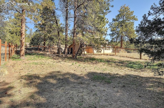 5581 County Road 328, Westcliffe, CO 81252 - view of yard with fence