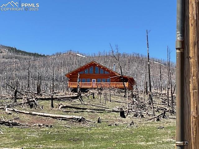 1906 Korlkoff Ln, Fort Garland, CO 81133 - view of yard featuring a forest view