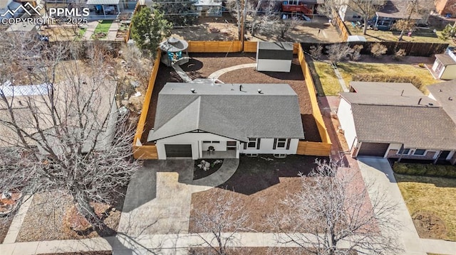 bird's eye view