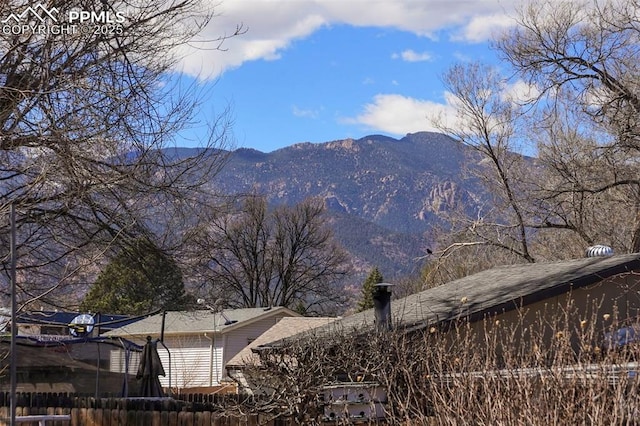 2118 S El Paso Ave, Colorado Springs, CO 80905 - property view of mountains