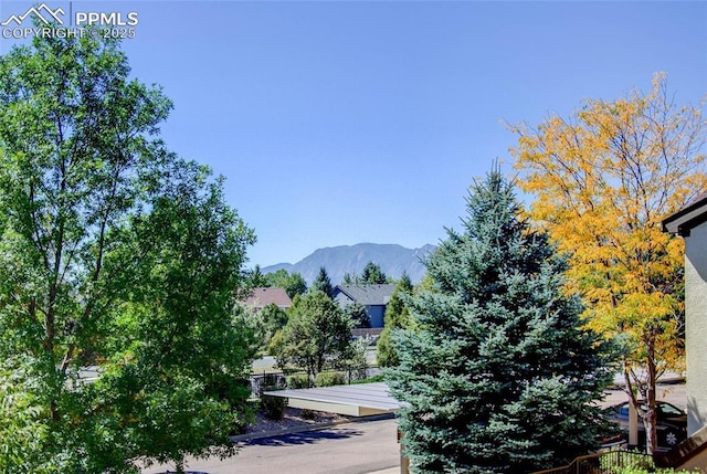 3815 Riviera Grv Unit 201, Colorado Springs, CO 80922 - mountain view