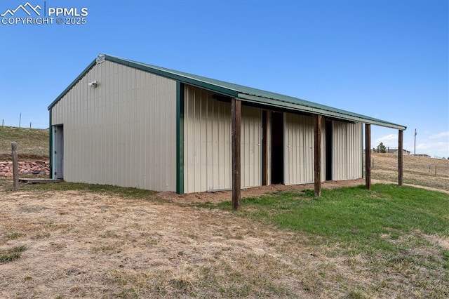 13255 Woodlake Rd, Elbert, CO 80106 - view of pole building