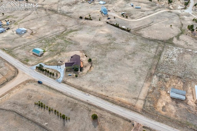 13255 Woodlake Rd, Elbert, CO 80106 - drone / aerial view
