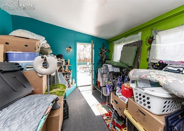 2914 Del Mar Cir, Colorado Springs, CO 80910 - carpeted bedroom featuring access to outside