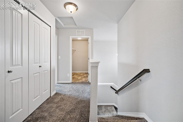 7718 Benecia Dr, Fountain, CO 80817 - interior space with baseboards, visible vents, and carpet floors