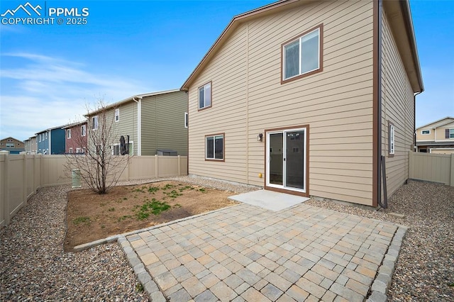 7718 Benecia Dr, Fountain, CO 80817 - rear view of property with a fenced backyard and a patio