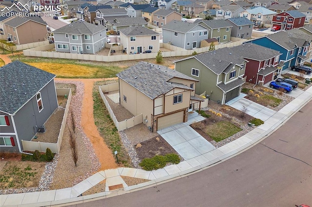 7718 Benecia Dr, Fountain, CO 80817 - aerial view with a residential view