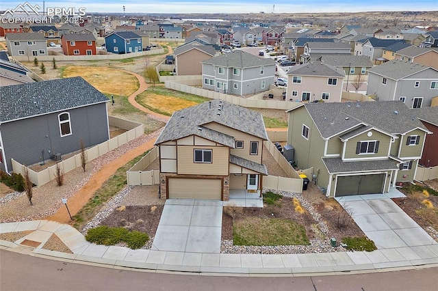 7718 Benecia Dr, Fountain, CO 80817 - drone / aerial view with a residential view