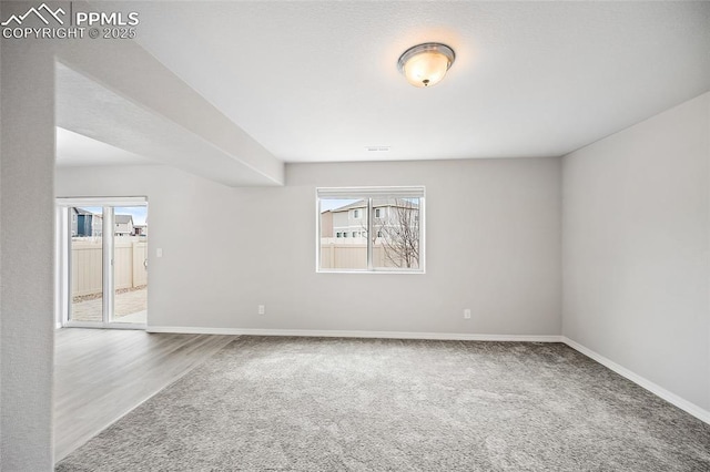 7718 Benecia Dr, Fountain, CO 80817 - empty room featuring baseboards and carpet floors