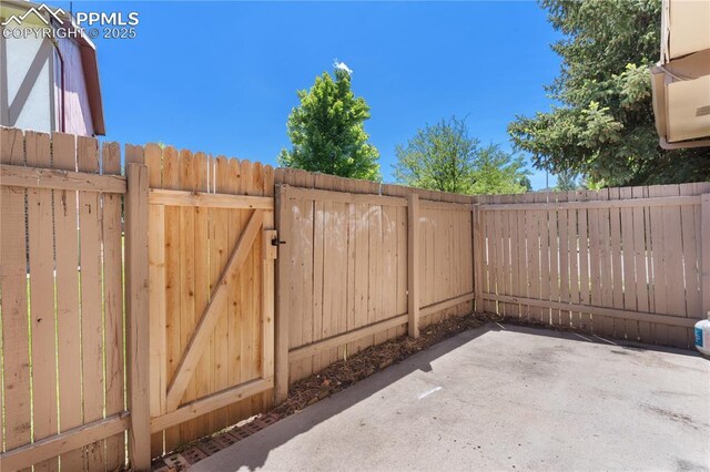 1187 Willow Bend Cir Unit A # 4, Colorado Springs, CO 80918 - view of patio / terrace featuring a gate