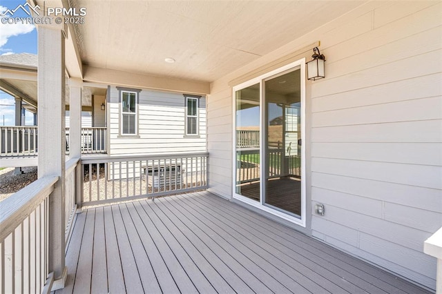 1821 Water Birch Way, Castle Rock, CO 80108 - view of wooden deck